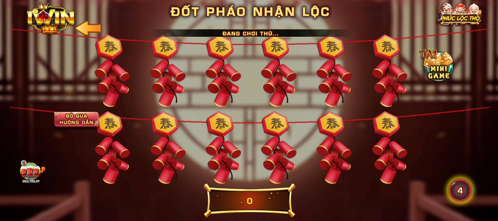 Slot Game Phúc Lộc Thọ tại iWin Club