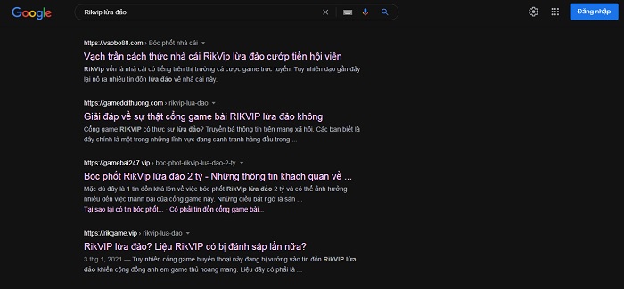 Game Rikvip có lừa đảo? Bằng chứng? Thắng lớn không cho rút tiền?